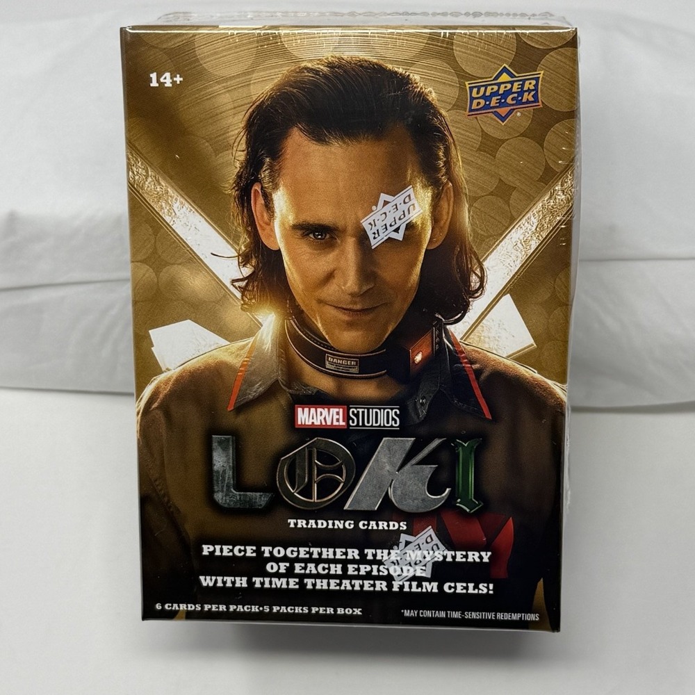 (FACTORY SEALED) 2023 UPPER DECK MARVEL LOKI SEASON 1 BLASTER BOX